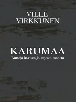 cover image of Karumaa